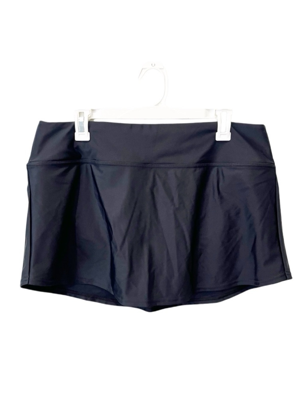 Prana Black Sakti Swim Skirt Size XL Summer Beach Pool Modest Granola Girl